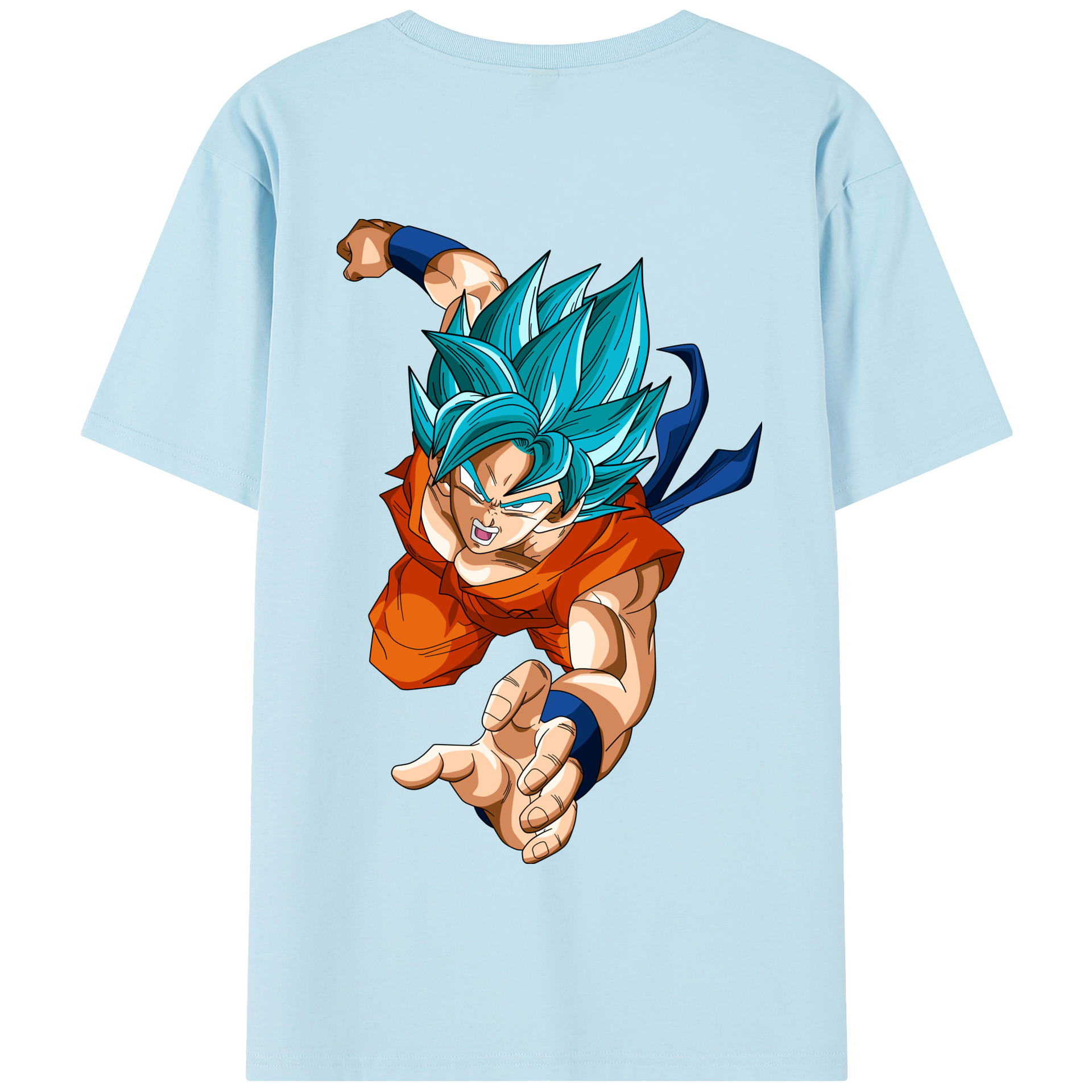 （画像用） ドラゴンボール ベジット DRAGON BALL Vegetto 綿100％半袖Tシャツ（背面プリント）